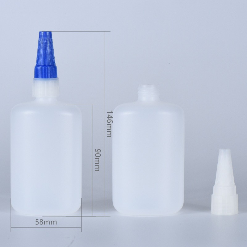 100ml empty CA bottle with Pin cap  