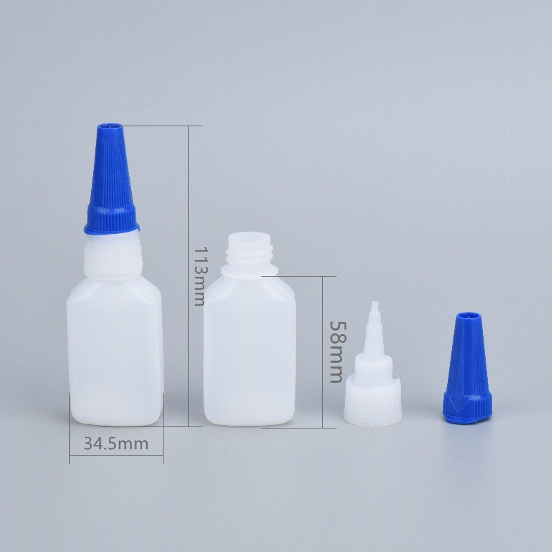 20ml empty CA bottle with Pin cap   