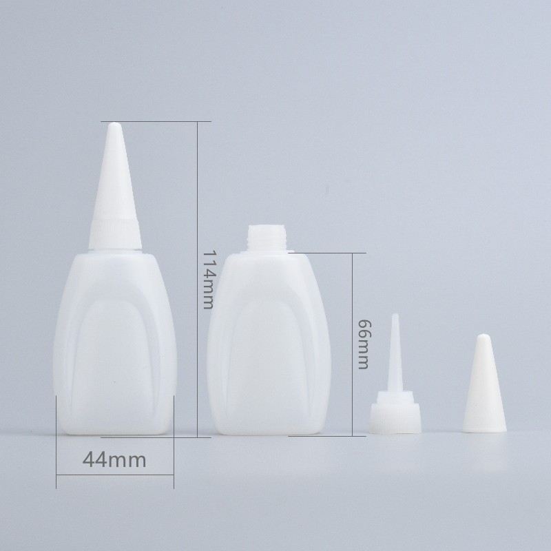 50ml empty super glue bottle with cap  