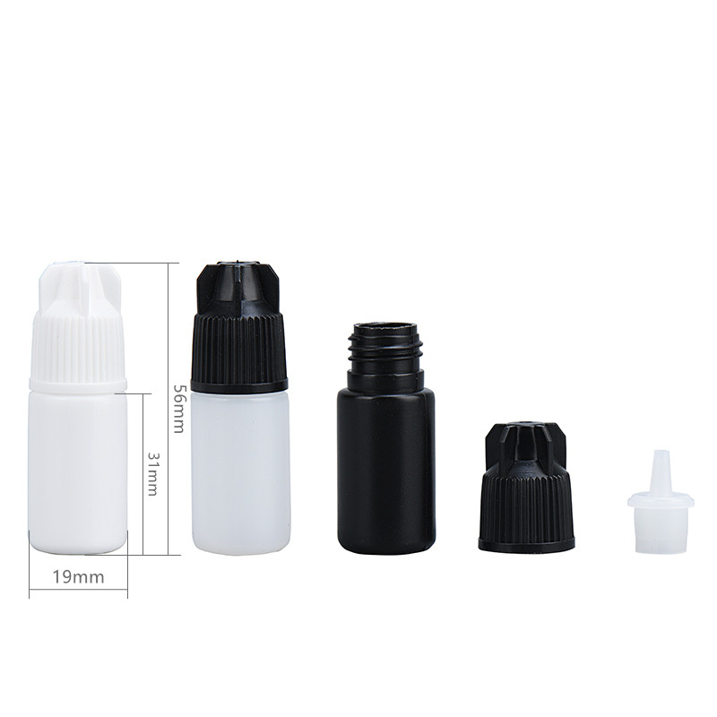 5ml round eyelash adhesive bottle 