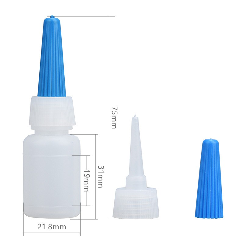 8ml round glue bottle 